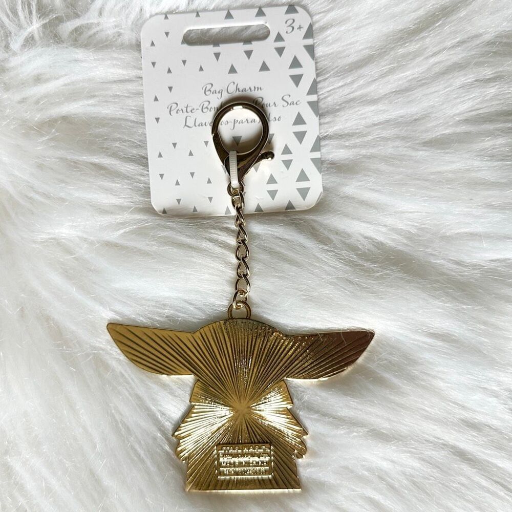 The Child Baby Yoda Flair Bag Charm / Chain Star Wars The Mandalorian NWT Disney - Picture 3 of 3